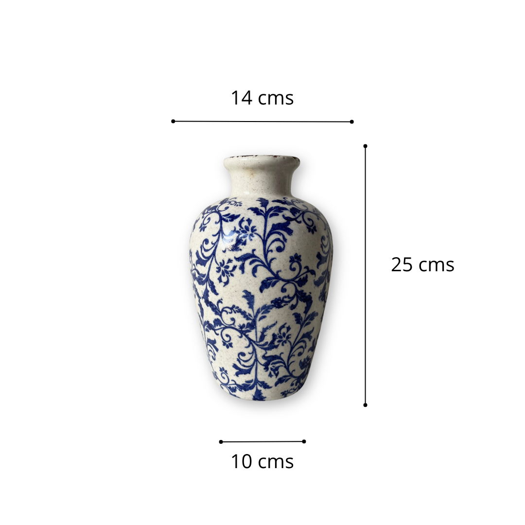 Jarrón Azul S