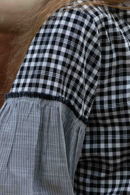 Blusa Charlotte Vichy